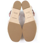 Hermes Espadrilles Herda Suede Leather Ankle Strap Sandals Pink — view 8