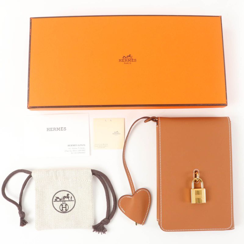 Hermes Carnet Cles Voswift Gold Hardware Note Cover Notebook — view 3
