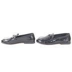 Louis Vuitton 1 Acyyl Soho Line Circle Logo Patent Leather Loafer Black 35 — view 2
