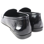Louis Vuitton 1 Acyyl Soho Line Circle Logo Patent Leather Loafer Black 35 — view 5