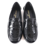 Louis Vuitton 1 Acyyl Soho Line Circle Logo Patent Leather Loafer Black 35 — view 6