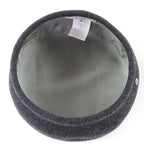 Hermes Santo Honore Wool Cashmere Silver Hardware Serie Beret Gray 56 — view 7