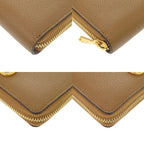 Gucci Zumi Leather Brown Round Zipper-long Wallet 0061 — view 4