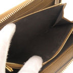 Gucci Zumi Leather Brown Round Zipper-long Wallet 0061 — view 6