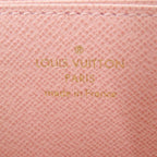 Louis Vuitton Zippy Wallet Rose Ballerine Monogram Long — view 8