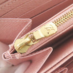 Louis Vuitton Zippy Wallet Rose Ballerine Monogram Long — view 7