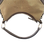 Prada Logo Jacquard Canvas Br3429 Silver Hardware — view 5