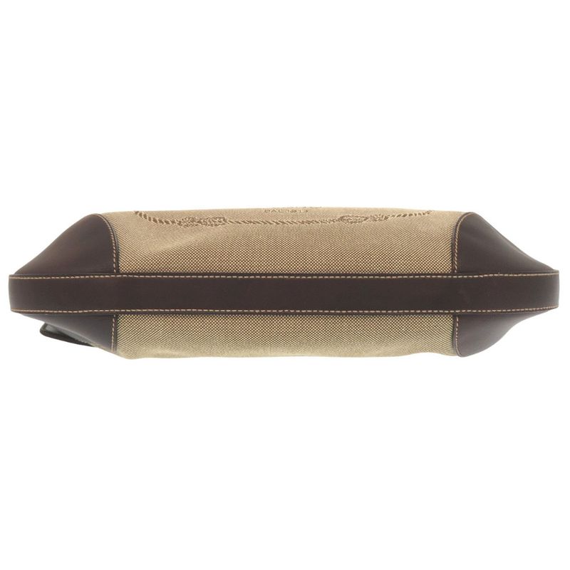 Prada Logo Jacquard Canvas Br3429 Silver Hardware — view 4