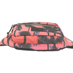 Saint Laurent Paris Palm Tree Pattern Nylon Pink Orange Body Bag 0529 — view 4