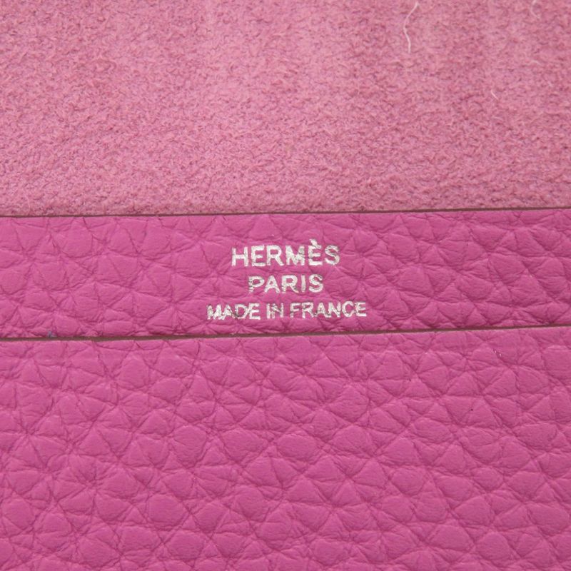 Hermes Ulysse Neo Mini Togo Magnolia Silver Hardware C Stamp — view 9