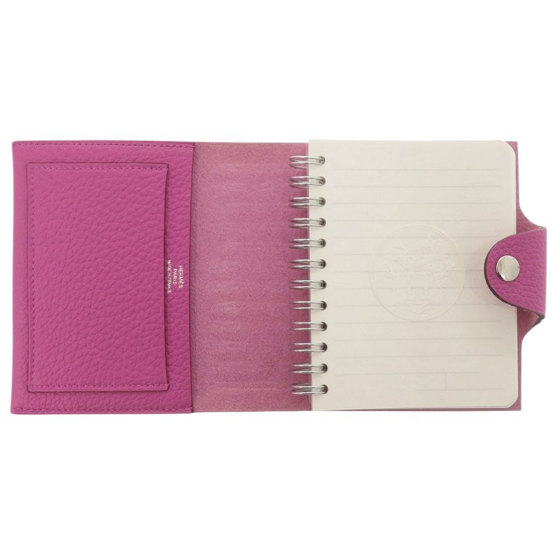 Hermes Ulysse Neo Mini Togo Magnolia Silver Hardware C Stamp — view 5