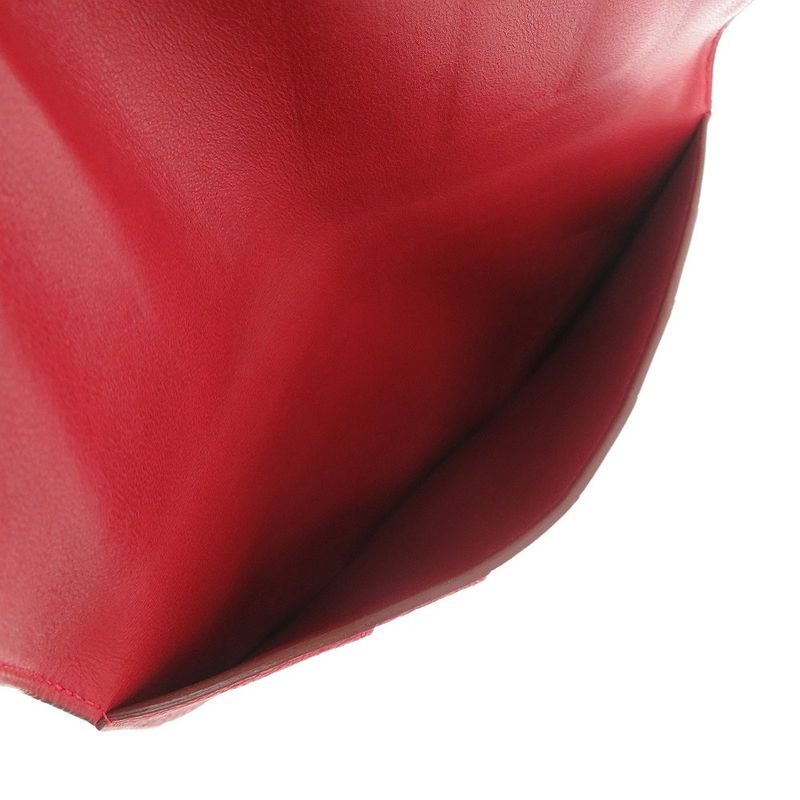 Hermes Dogon MM Togo Red Long Wallet 0026 — view 7