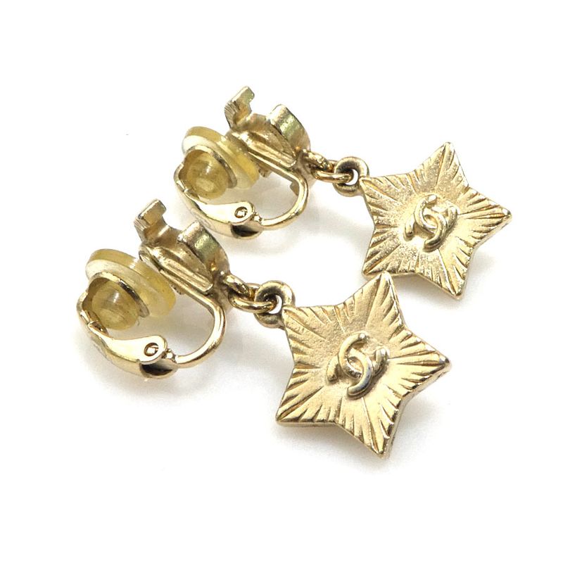 Chanel Earrings Coco Mark Star — view 4