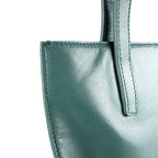 Loewe Green Leather Tote Handbag — view 7