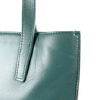 Loewe Green Leather Tote Handbag — view 8
