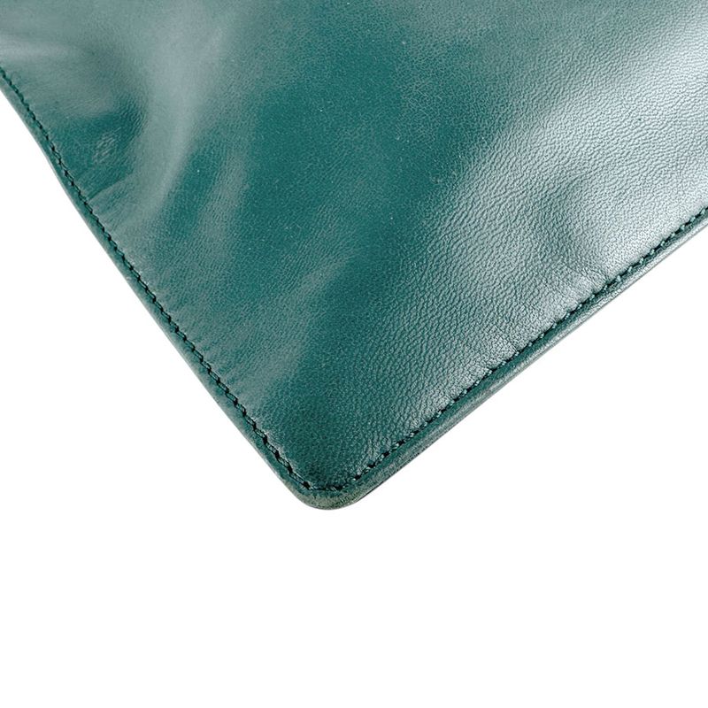 Loewe Green Leather Tote Handbag — view 9