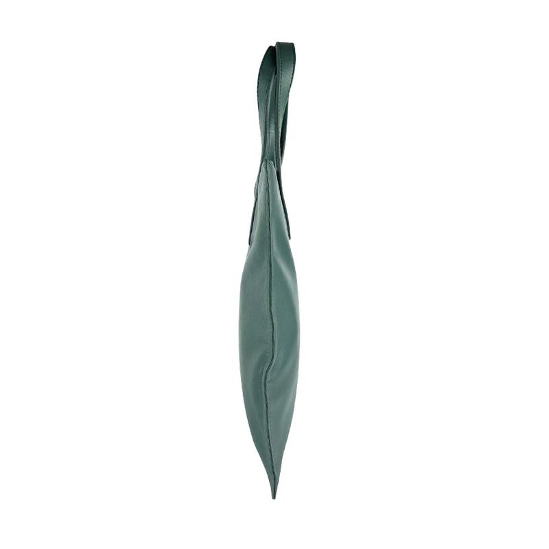 Loewe Green Leather Tote Handbag — view 3