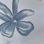 Hermes Carre 90 la Dance Ballet Dancer Ballerina Scarf Silk Blue — view 7