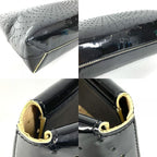 Chanel Handbag Punching CC Logo Enamel Black — view 8
