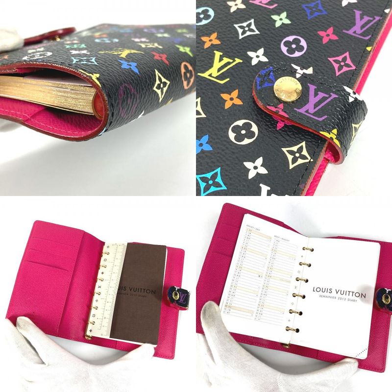 Louis Vuitton Notebook Cover Agenda PM Monogram Multicolor-ca — view 8