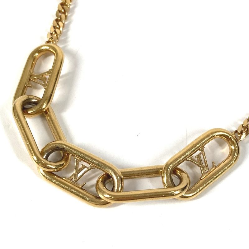 Louis Vuitton Necklace Collier Signature Chain Metal — view 3