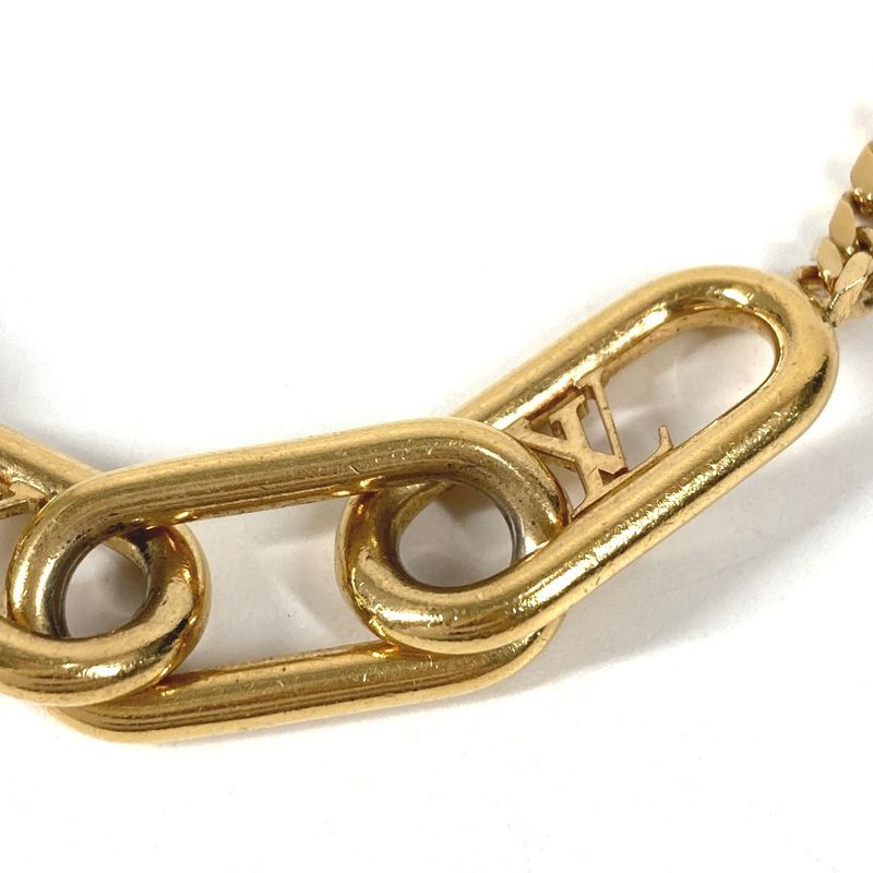 Louis Vuitton Necklace Collier Signature Chain Metal — view 5