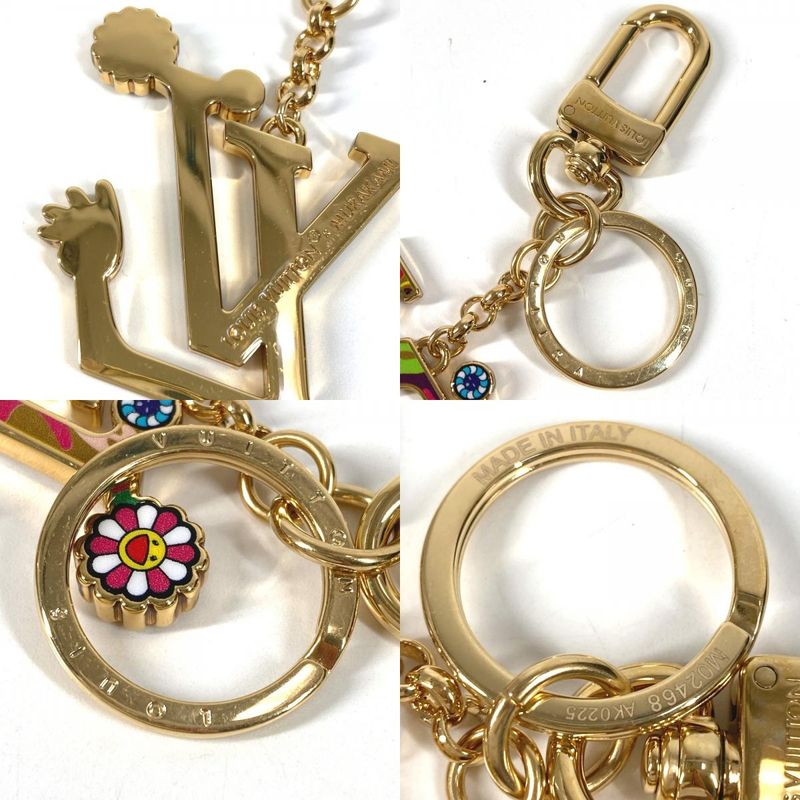 Louis Vuitton Key Holder Iconic Super Flat Metal Multicolo — view 8