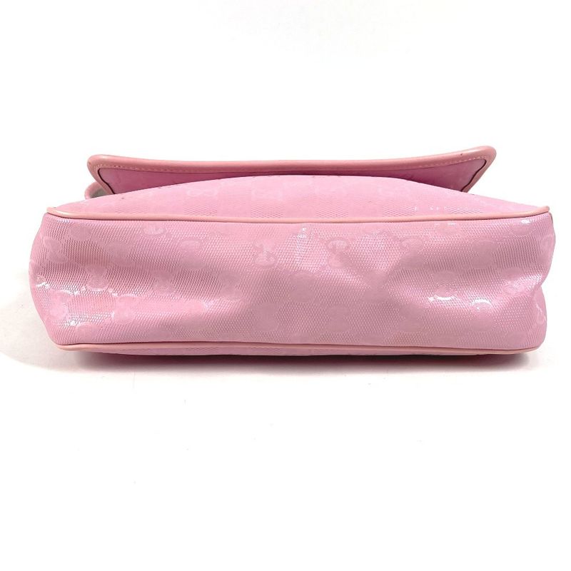 Gucci Shoulder Bag Logo GG Imprime Pink — view 6