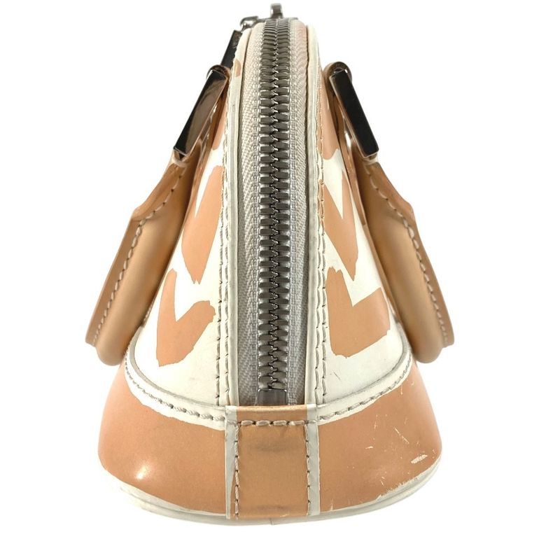 Louis Vuitton Handbag Alma PM Leather Beige — view 4