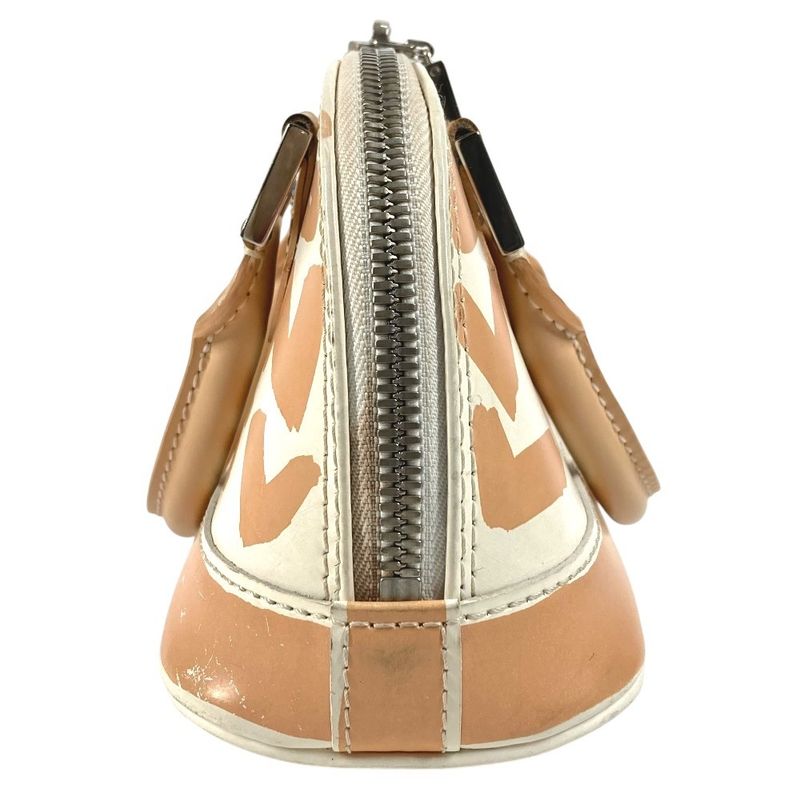 Louis Vuitton Handbag Alma PM Leather Beige — view 5