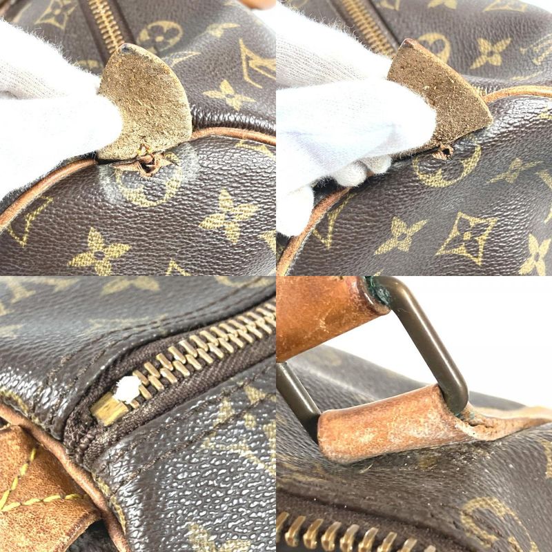 Louis Vuitton Boston Bag Keepall 45 Monogram Canvas Brown — view 9