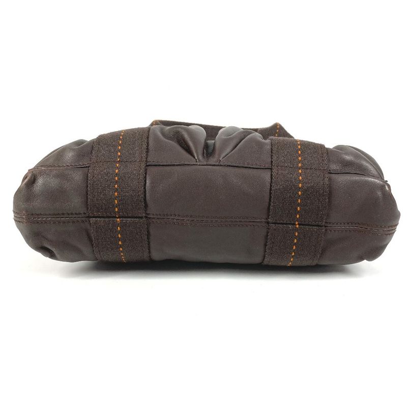 Hermes Handbag Caravan Horizontal PM Leather Brown — view 6