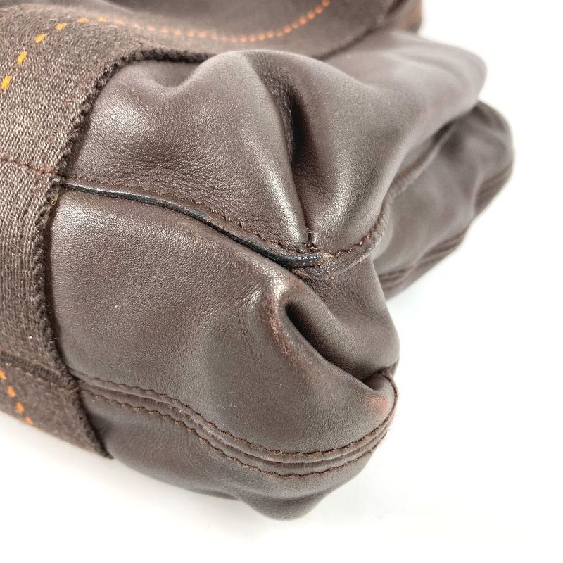 Hermes Handbag Caravan Horizontal PM Leather Brown — view 7