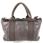 Hermes Handbag Caravan Horizontal PM Leather Brown — view 3