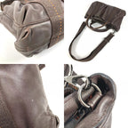 Hermes Handbag Caravan Horizontal PM Leather Brown — view 8