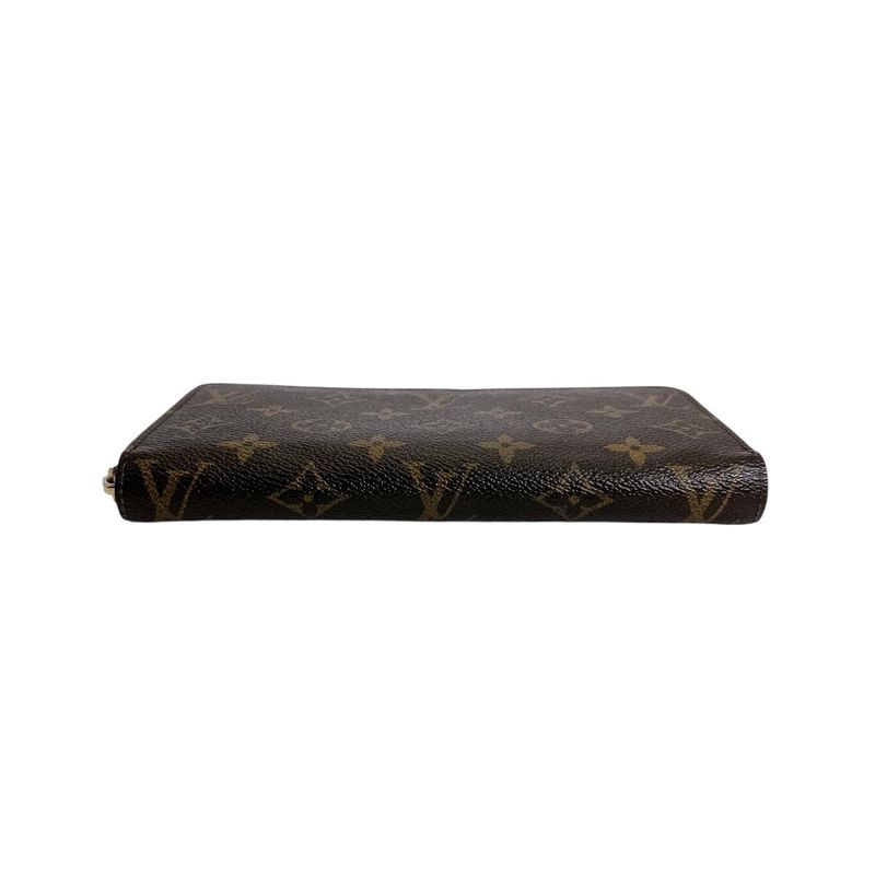 Louis Vuitton Monogram Zippy Wallet Round Zipper Long — view 9