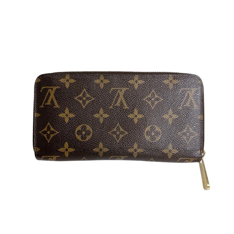 Louis Vuitton Monogram Zippy Wallet Round Zipper Long — view 8