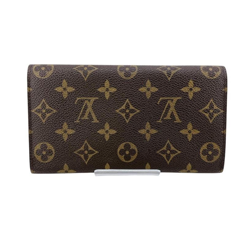 Louis Vuitton Monogram Long Wallet Porte Tresor International — view 2