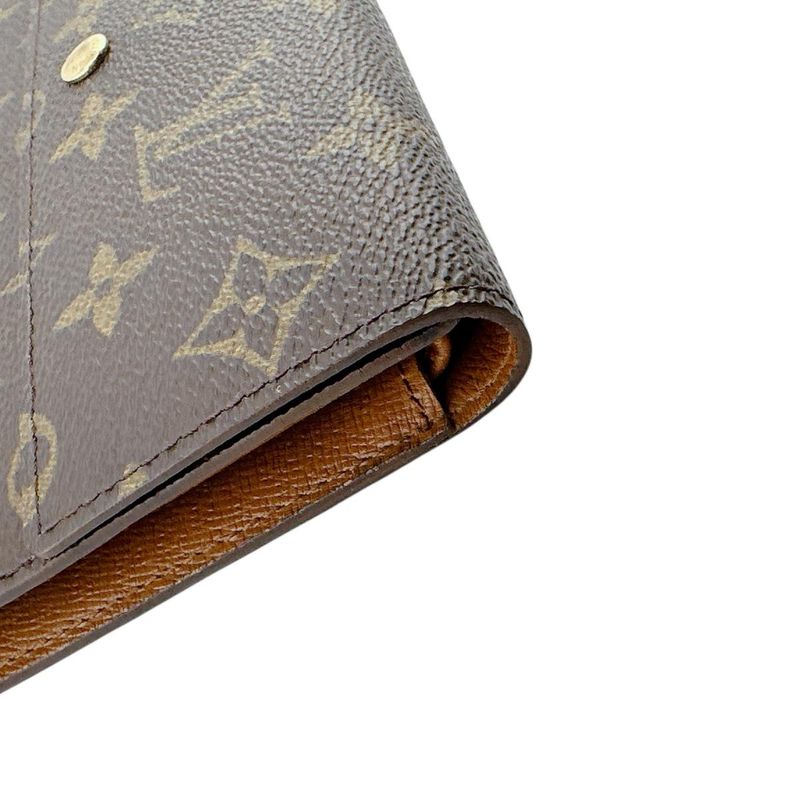 Louis Vuitton Monogram Long Wallet Porte Tresor International — view 4