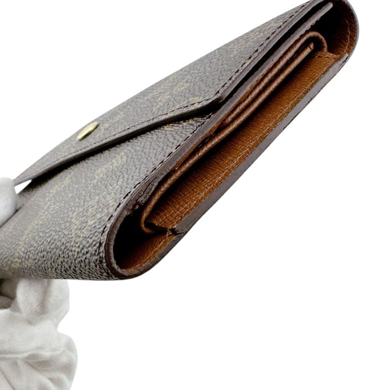 Louis Vuitton Monogram Long Wallet Porte Tresor International — view 5