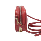 Prada 1 N1674 Camera Shoulder Bag Vitello Phoenix Red — view 5