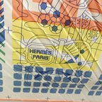 Hermes Twilly AU Carre Pleated S Scarf — view 2