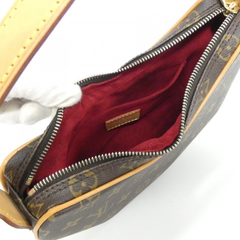 Louis Vuitton Monogram Pochette Croissant Shoulder Bag Vintage — view 7