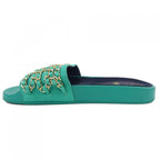 Chanel Size 37 Green Sandals — view 3