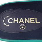 Chanel Size 37 Green Sandals — view 6