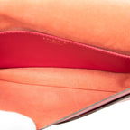 Loewe Anagram Ines Crossbody Bag Pink Orange Leather — view 6