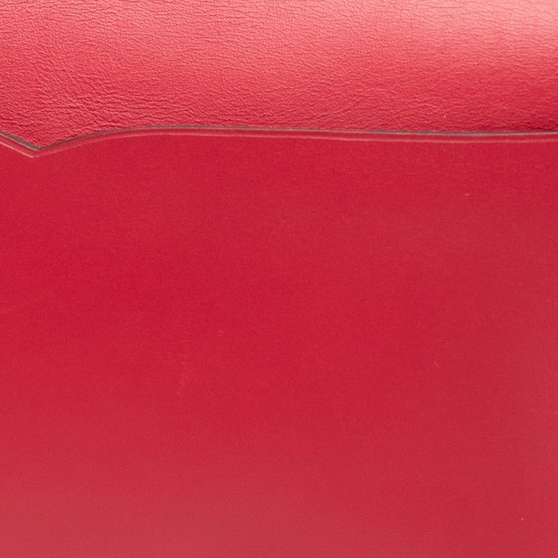Loewe Anagram Ines Crossbody Bag Pink Orange Leather — view 5