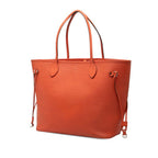 Louis Vuitton Epi Neverfull MM Pimon Orange Leather — view 3