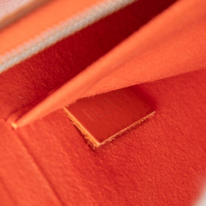 Louis Vuitton Epi Neverfull MM Pimon Orange Leather — view 7