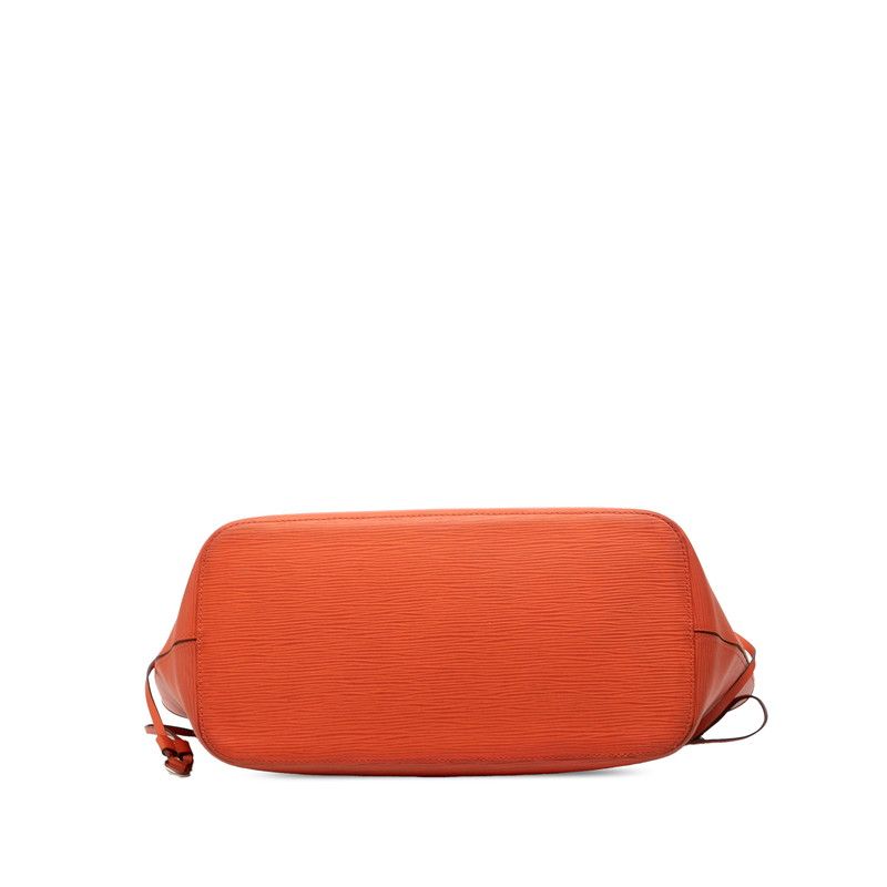 Louis Vuitton Epi Neverfull MM Pimon Orange Leather — view 4